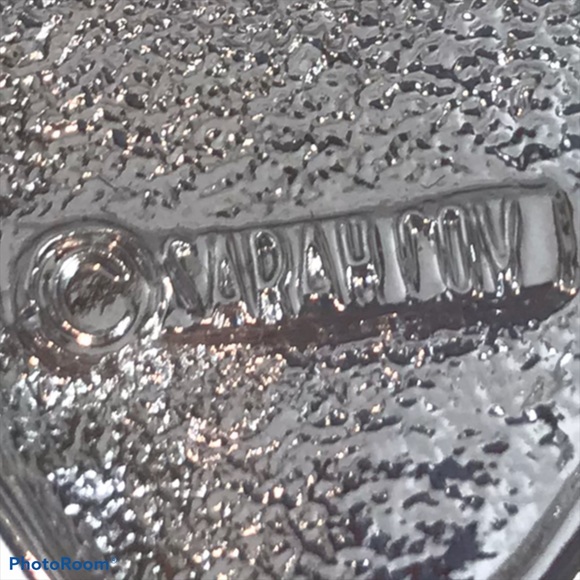 Sarah Coventry Strawberry Pin Brooch Silver Tone - Picture 4 of 5